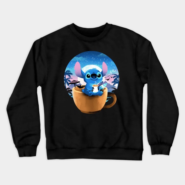 Hawaiian Coffee Crewneck Sweatshirt by DANDINGEROZZ